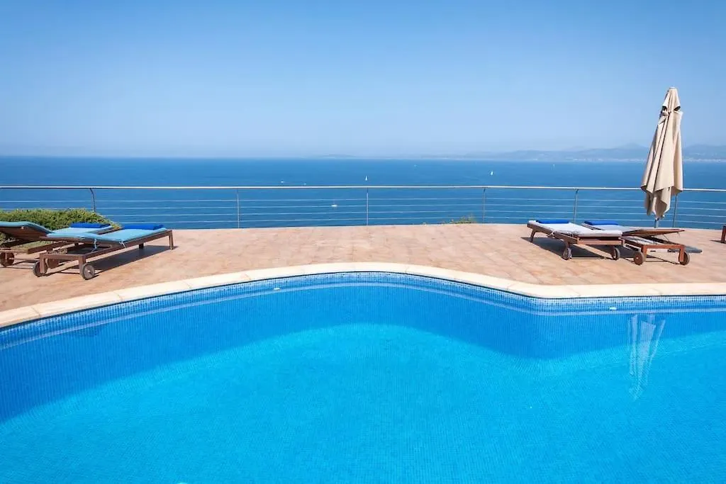 Amazing Seaviews Villa Voramar With Pool Sa Torre Llucmajor