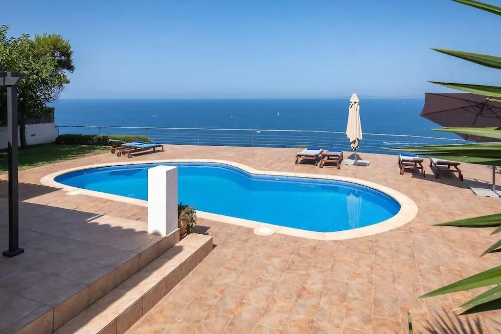 Amazing Seaviews Villa Voramar With Pool Sa Torre Llucmajor  Espagne
